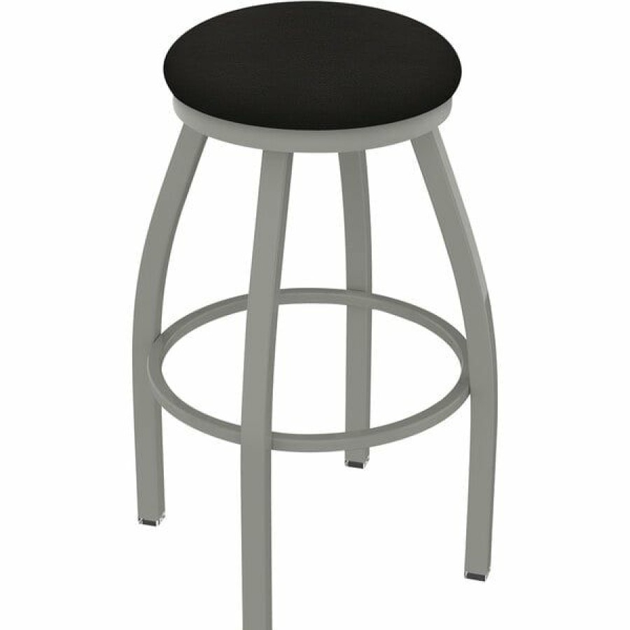 Restaurant Bar Stools * | Budget Holland Bar Stool Xl 802 Misha 30 Swivel Bar Stool With Anodized Nickel Finish And Canter Espresso Seat